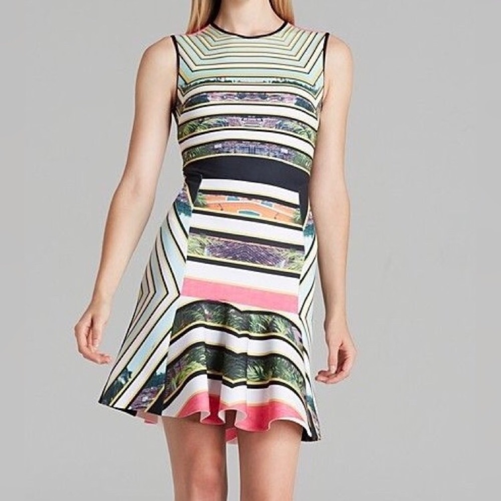 NWOT Clover Canyon Cuban Fit & Flare Dress Size Small